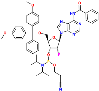 (图片) MC082401 N6-Bz-5'-O-DMT-2'-F-dA 3'-CE phosphoramidite
